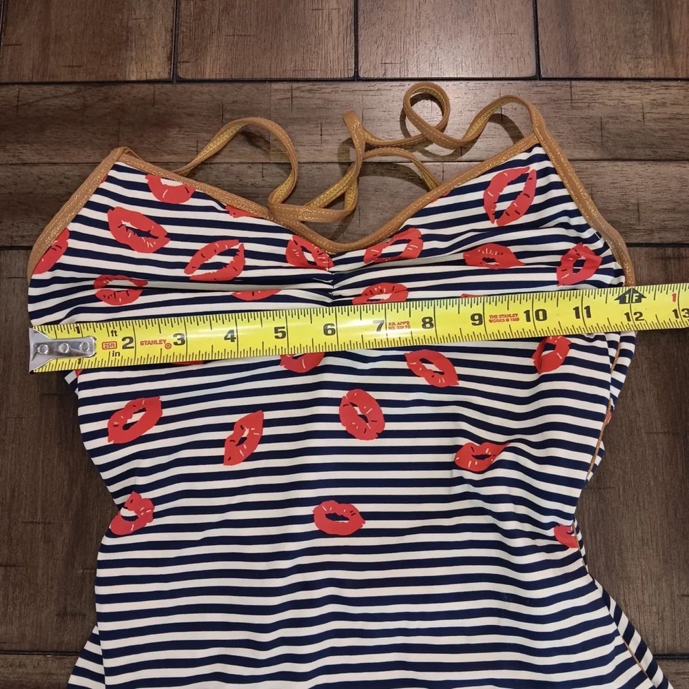 MARC by Marc Jacobs Mademoiselle One Piece Swimsuit Small Women Novelty Print